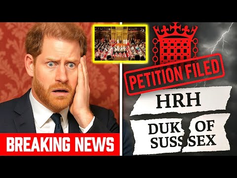 END OF ERA FOR HARRY! House of Lords Launches Shocking Petition to