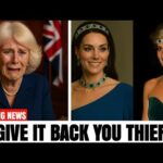 Camilla Freezes as Kate Wears Diana’s Most Powerful Heirloom in Public